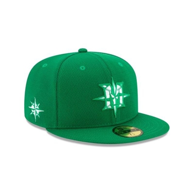 Sapca New Era Seattle Mariners MLB St Patricks Day 59FIFTY Fitted - Verzi